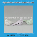 Excellent ceramic animal decoration,white ceramic rabbit statue